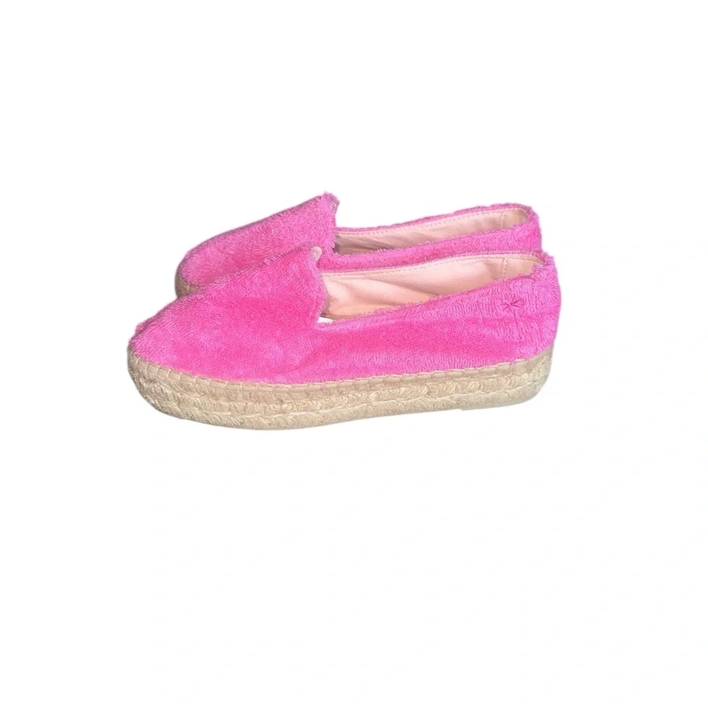 Manebi platform Pink Espadrille to Slip-On Shoes womens 8 NWOB‎